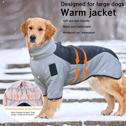 Waterproof Down Dog Coat (Medium & Large)