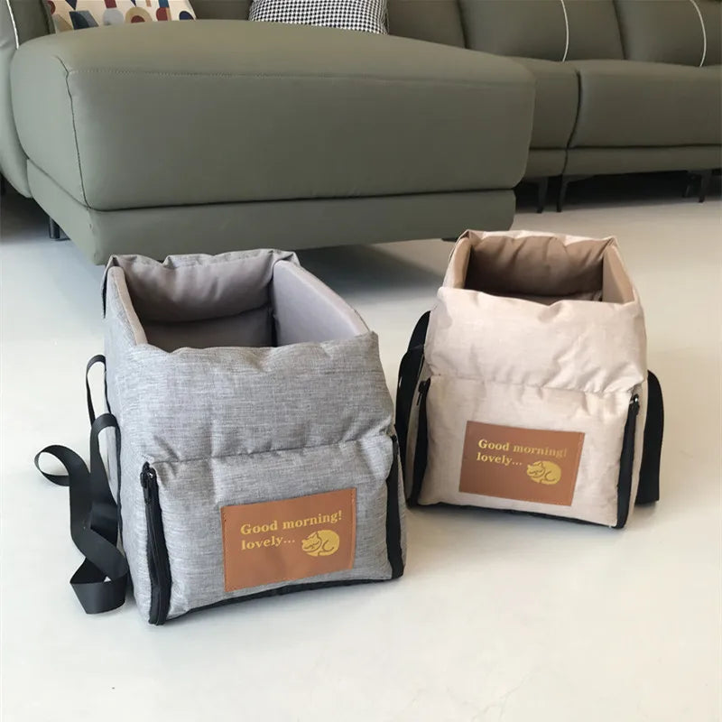 Portable Dog Car Seat Bed