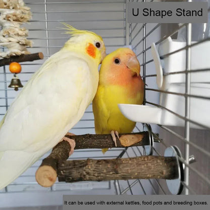 Natural Wood Branch Bird Perch