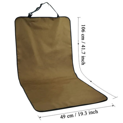 Waterproof Pet Mat Rear Car Back Seat Cover Protector Safety Travel Accessories For Cat Dog Pet Carrier Car Rear Back Seat Mat