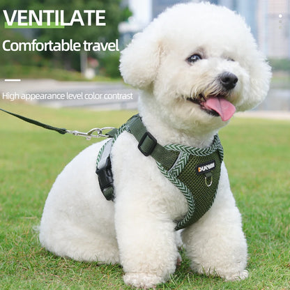 Reflective Mesh Cat Harness & Leash Set