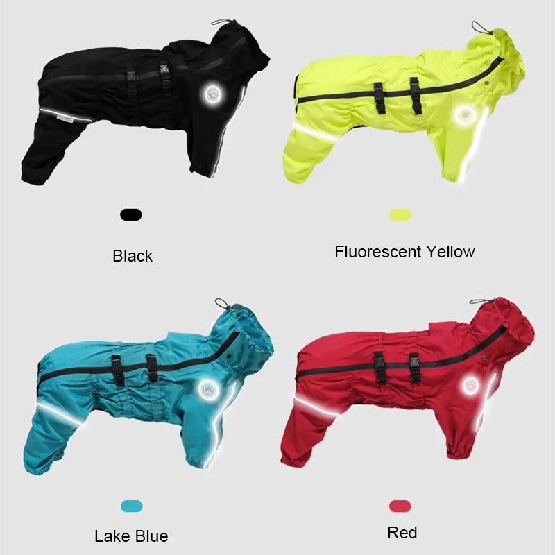 Reflective Dog Raincoat