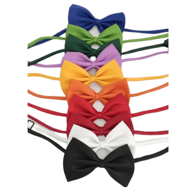 Adjustable Dog Bow Tie Collar