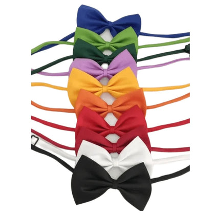Adjustable Dog Bow Tie Collar