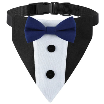 Dog Tuxedo with Bow Tie (Formal Suit)