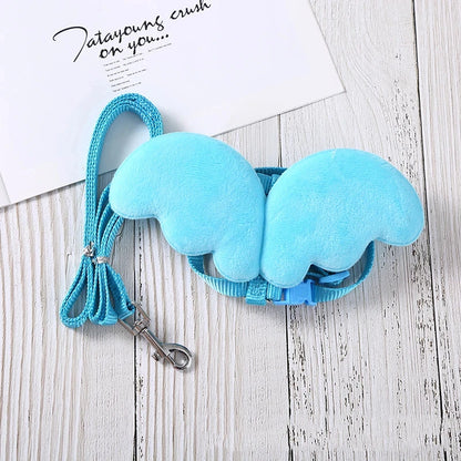 Angel Wing Cat & Puppy Harness Leash