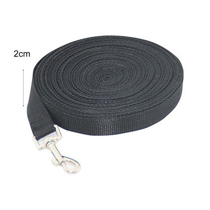 Nylon Dog Training Leashes Pet Supplies Walking Harness Collar Leader Rope For Dogs Cat 3M 6M 10M 15M 20M