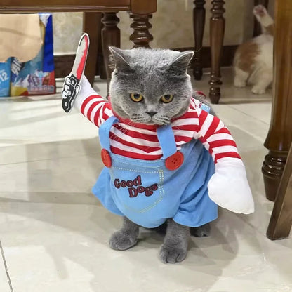 Halloween Cat Cosplay Jumpsuit