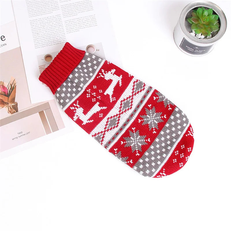 Cozy Knit Dog Sweater