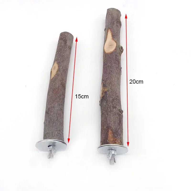 Natural Wood Branch Bird Perch