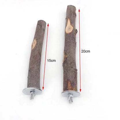 Natural Wood Branch Bird Perch