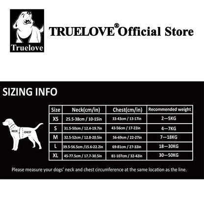 TRUE LOVE No-Pull Reflective Dog Harness