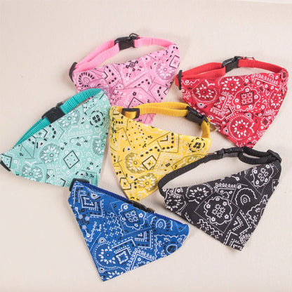 Dog Scarf Bandana with Collar