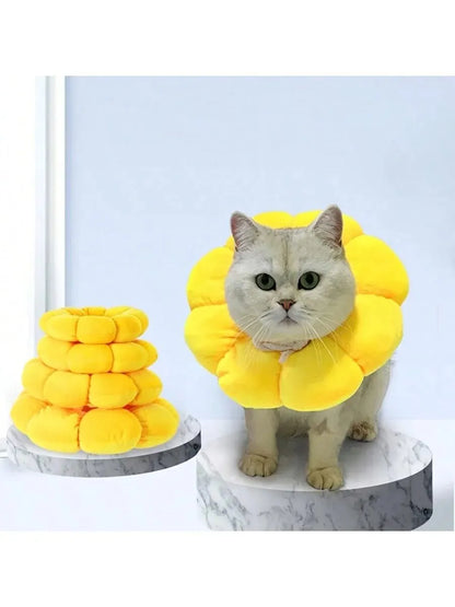 Flower Cat Recovery Collar