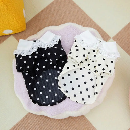 Polka Dot Summer Dog Dress