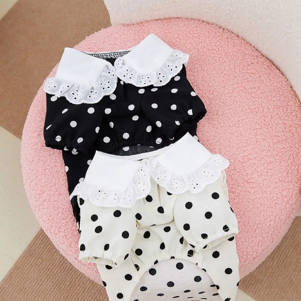 Polka Dot Summer Dog Dress