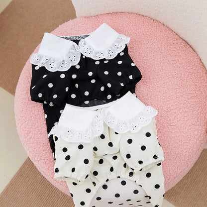 Polka Dot Summer Dog Dress