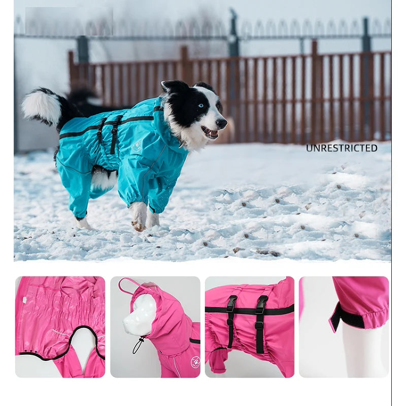 Reflective Dog Raincoat