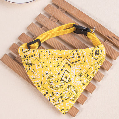 Dog Scarf Bandana with Collar