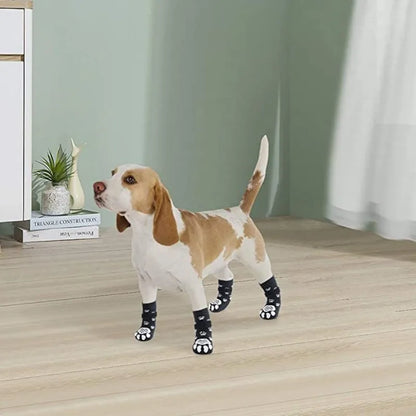 Anti-Slip Dog Socks with Straps (Set of 4)