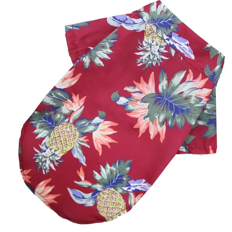 Hawaiian Dog Beach Shirt