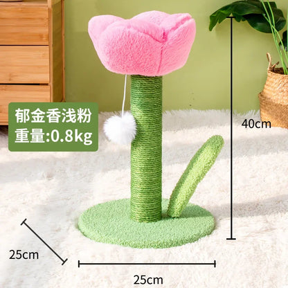Tulip Sisal Cat Scratching Post