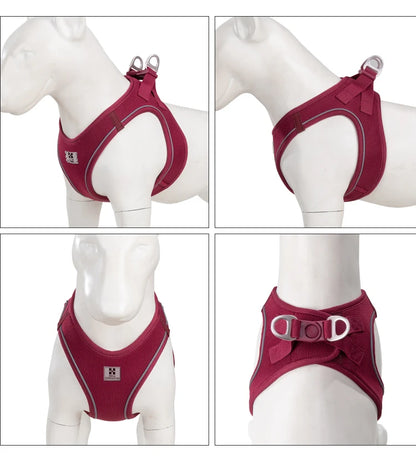 Reflective Dog Harness & Leash Set