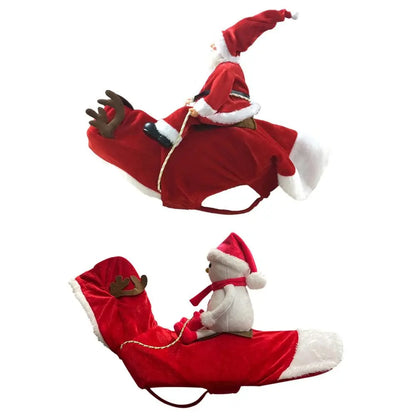 Christmas Snowman & Santa Costume Coat