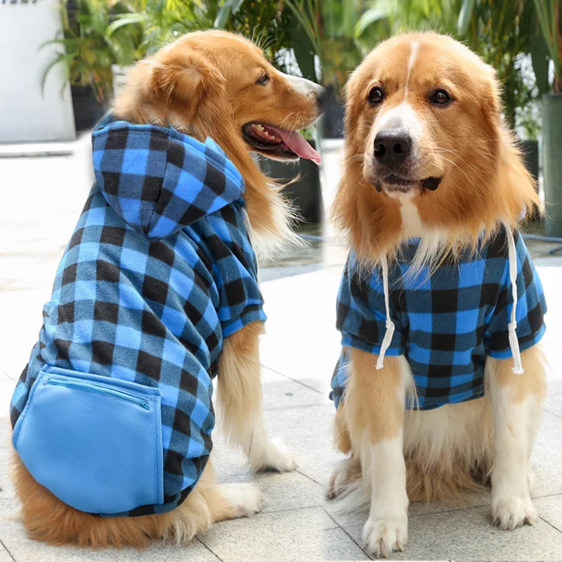 Reversible Plaid Dog Vest