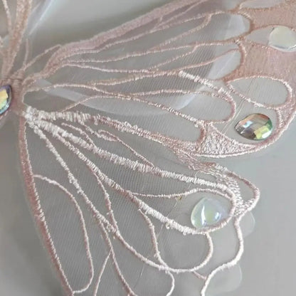 Glowing Butterfly Wings Pet Accessory