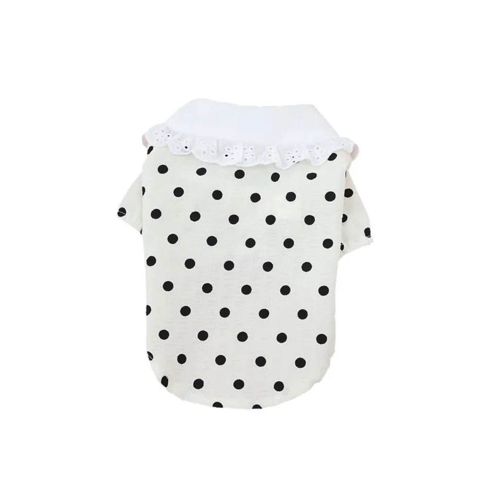 Polka Dot Summer Dog Dress