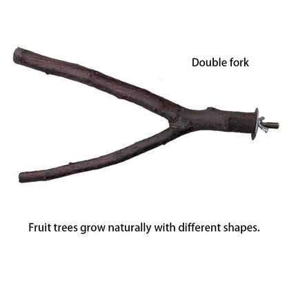 Natural Wood Branch Bird Perch