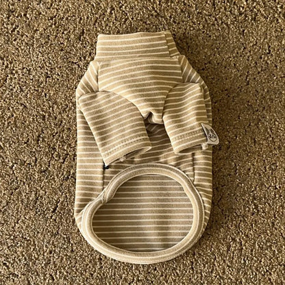 Striped Knit Dog Sweater Vest