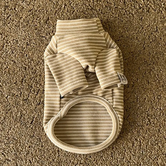 Striped Knit Dog Sweater Vest