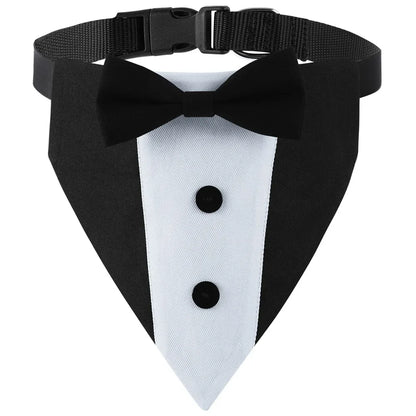 Dog Tuxedo with Bow Tie (Formal Suit)