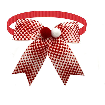 Valentine's Day Dog Bow Ties (Bulk Pack)