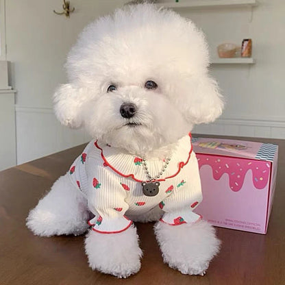 Strawberry Summer Dog Vest