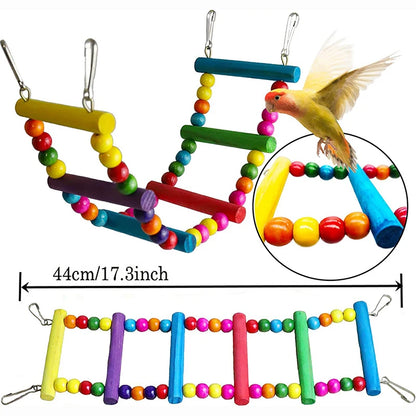 Bird Cage Toy Set (7pc)