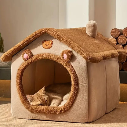 Foldable Pet Cave House
