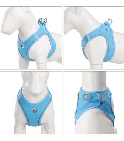 Reflective Dog Harness & Leash Set
