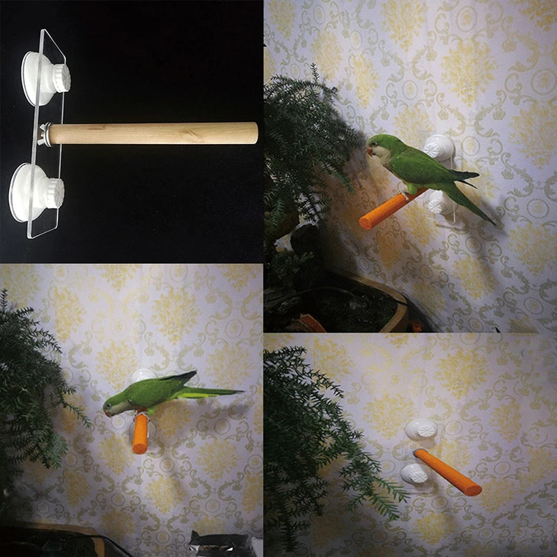 Natural Wood Bird Perch Stick