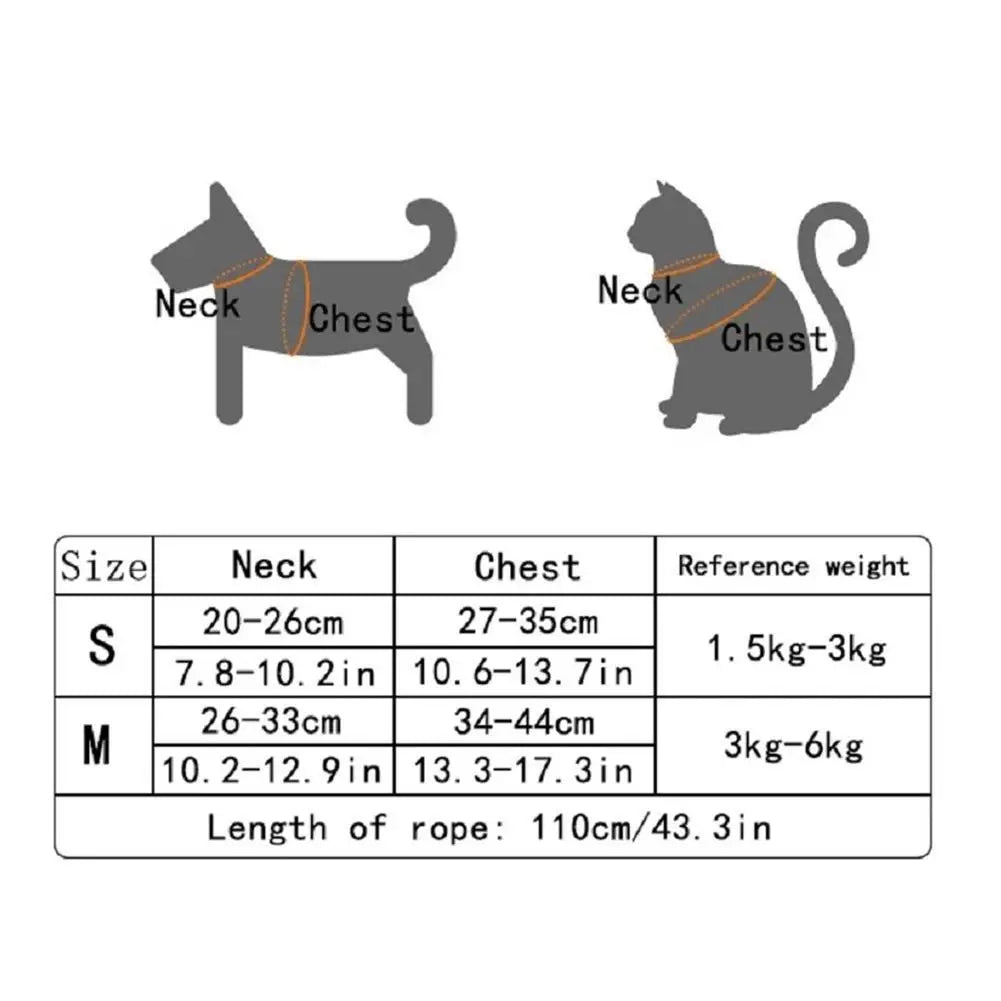 Breathable Step-In Dog Harness & Leash