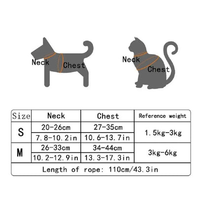 Breathable Step-In Dog Harness & Leash