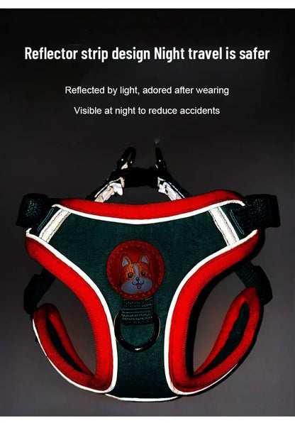 No-Pull Reflective Dog Harness