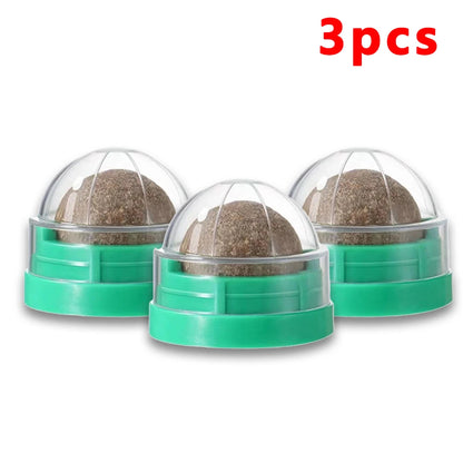 Lickable Catnip Ball Treats