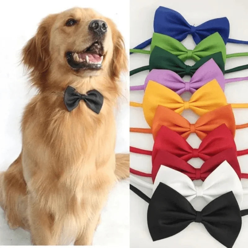 Adjustable Dog Bow Tie Collar