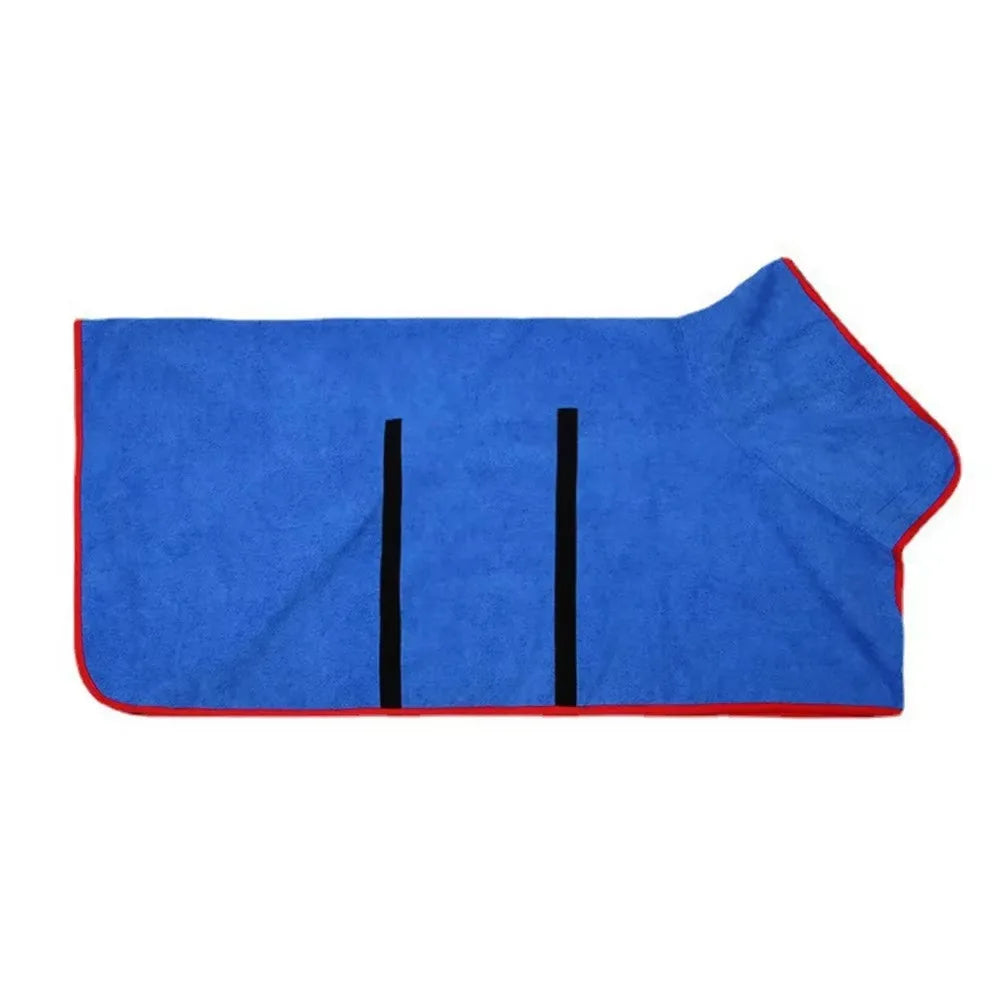 Quick-Dry Dog Bathrobe