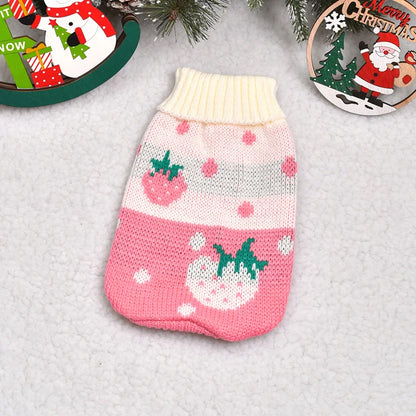 Cozy Knit Dog Sweater