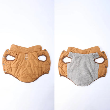 Windproof Padded Winter Dog Coat