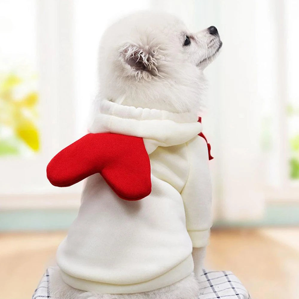 Pet Clothes Dog Hooded Sweatshirt Fruit Warm Coat Cat Sweater Winter Chihuahua Costume for Puppy Small Medium Dogs Cat Clothes